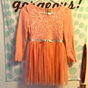 Orange match my doll American girl doll dress